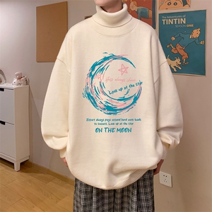 控68高领毛衣男士大码内搭毛线衣男GM45341-P45加绒款-P65