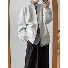春季复古纯色太空棉棒球服外套男女双拉链飞行服休闲夹克WZ13，男装夹克，星座1116A（原606A-3）