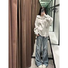 新款连帽纯色拉链卫衣长袖外套男513AKS2191P35，女装短外套，星座513A