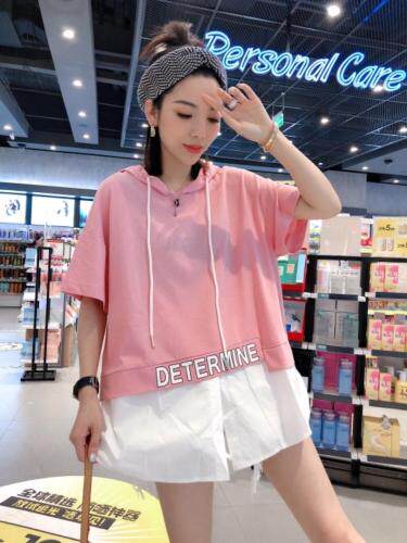 拼接款帽衫，百搭不挑人，女装，一杭
