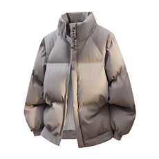 ！2025冬季新款男士立领皮棉衣情侣刺绣棉服外套MY801特P95，男装棉衣，电商B220