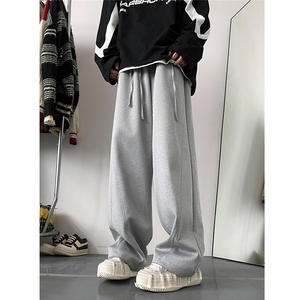现货春装王嘉尔同款香蕉裤阔腿运动休闲裤1XZ502-K689-P55控79