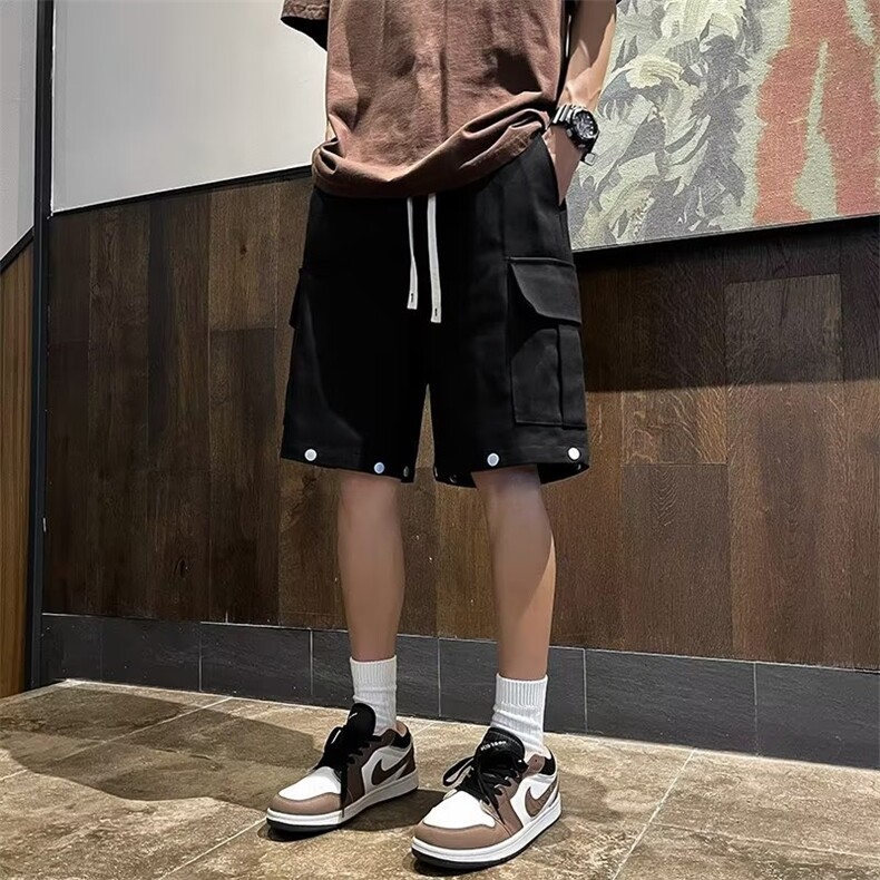 男春夏新款青少年时尚休闲可拆卸短裤P40,男装休闲裤,星座1116-2