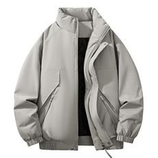 自家图有视频加棉加厚潮牌防风防寒保暖立领外套棉服M2571p85，男装棉衣，电商D315