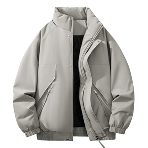 自家图有视频 加棉加厚潮牌防风防寒保暖立领外套棉服M2571p85图片