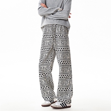 B221美式ins高品质民族风加厚灯芯绒休闲裤LK24420-特P45控78，男装民族服装，电商B221