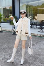 冬装皮毛一体，其它，秋莎明月