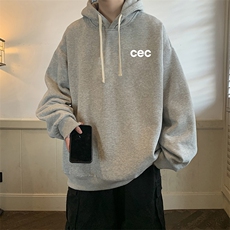 纯棉连帽卫衣男大码运动帽衫宽松薄WY2294-P35，男装卫衣，电商A040