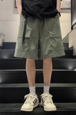 工装短裤男夏季新款薄款五分裤宽松百搭休闲中裤A406K611特P35，男装牛仔裤，星座309（原A406）