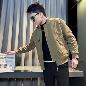秋冬夹克男时尚店主小伙风潮潮流男外套JK2408常规P78控128图片