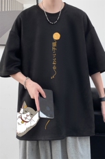 麂皮绒短袖t恤男大码半袖男JD82013-P25，男装T恤，电商A040