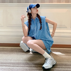 现货条纹套装2395P115控168，女装套装/套裙，2C201