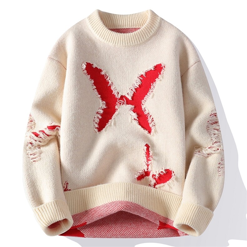 长袖青年保暖休闲打底衫百搭毛衣秋冬男士CC6607-P55，男装T恤，星座1105-3