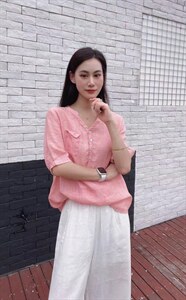 纯苎连衣裙小衫裤子裙子衬衣 时尚风 风淑女风休闲风,女装连衣裙,川哲