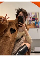 兔毛爱心皮毛，其它，欧妮卡蒂蔓