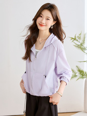 现货！！！时尚防晒衣女2025夏季新款透气轻薄外套，女装防晒衣，以桐