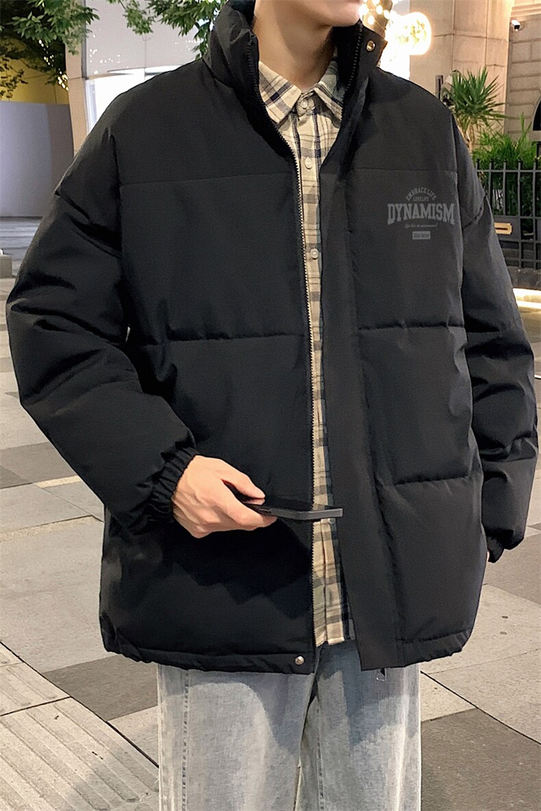 ！2024冬季新款男士立领棉衣百搭情侣印花棉服外套MY311特P55,男装棉衣,电商B220
