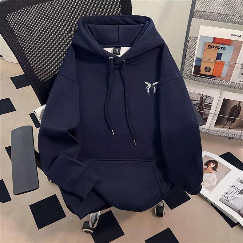 慵懒刺绣春秋季连帽卫衣男士潮牌休闲重磅宽松情侣衣外套潮流新款，女装短外套，星座1210-1