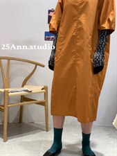 小廓形日系连衣裙，女装连衣裙，25Ann·Studio