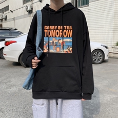 情侣装卫衣秋冬款男冬季情侣款连帽ins港风宽松外套W1711-P32，男装卫衣，星座512-2