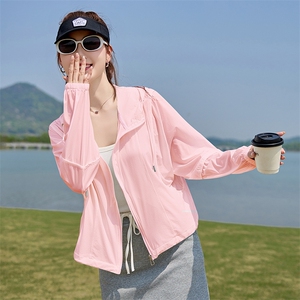现货！！巨好看的防晒衣女2025夏季新款轻薄外套图片