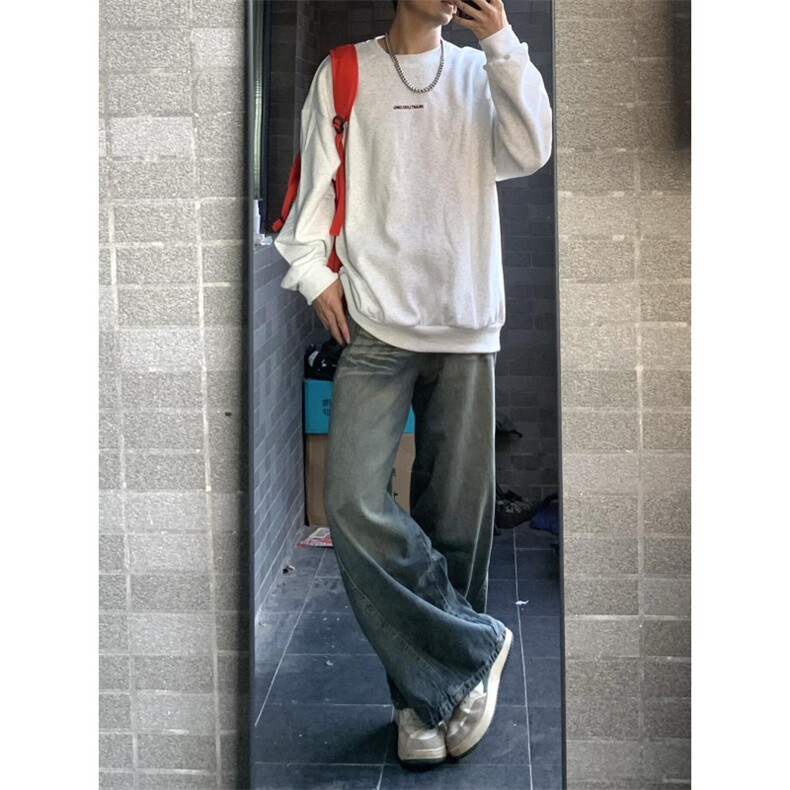 美式复古设计水洗做旧牛仔裤ZK0253-P55,男装牛仔裤,星座313A(原308A-2)