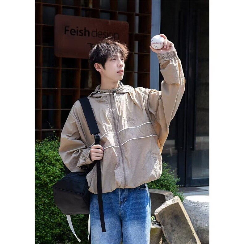 日系工装女新款夏季冰丝凉感防晒服薄款外套潮513FS1789P40图片