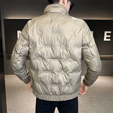 2025数据男士冬季羽绒服立领百搭鸭绒保暖青年夹克外套，男装羽绒服，电商A225
