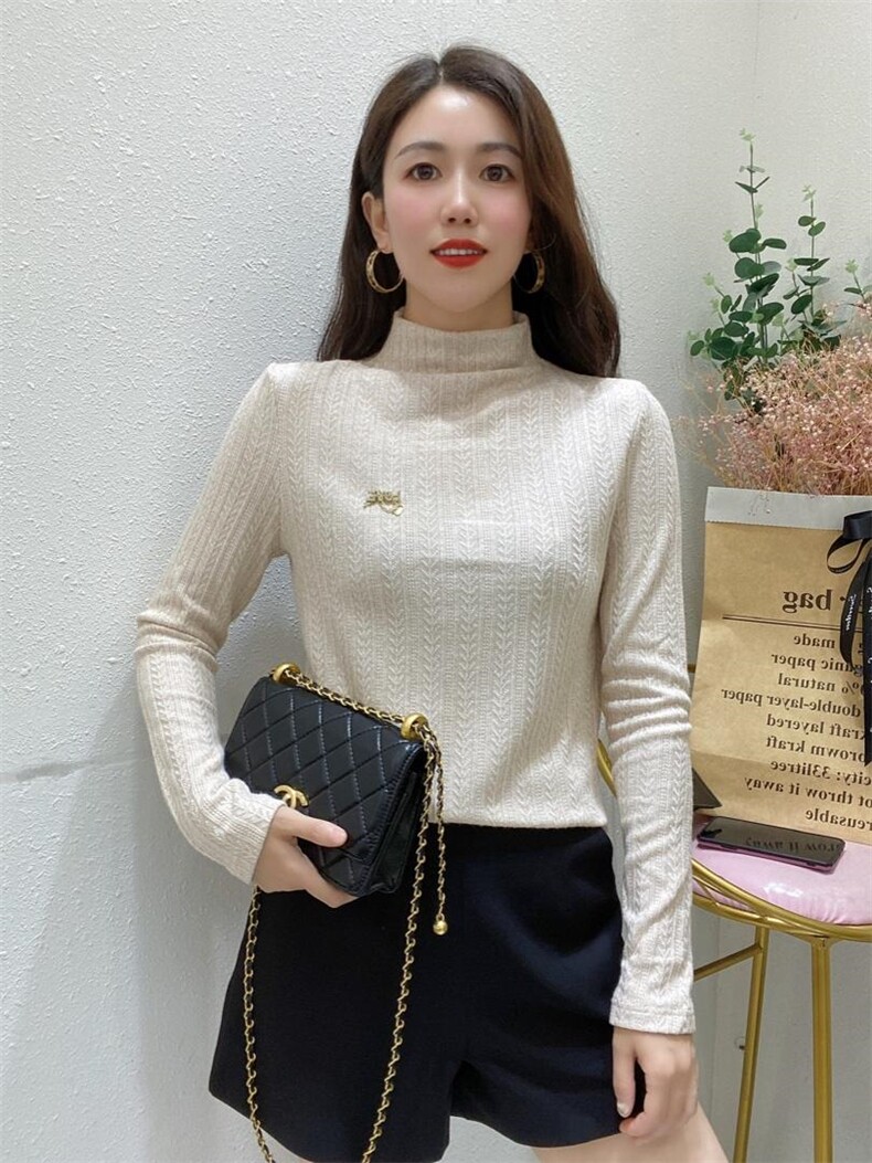 编织花纹打底衫，其它，埃米尚