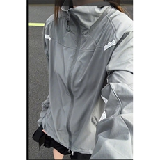 潮户外凉感透气拼接立领防晒衣男女同款钓鱼皮肤衣夏季防晒外套，男装夹克，星座506A