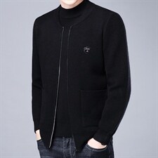 LB1820男式2023秋冬新款长袖毛衣开衫青年休闲外套P108，男装针织衫/毛衣，电商B360