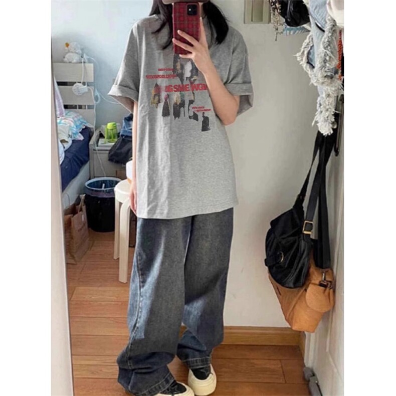 T0670-P25街头渲染虚幻人像T恤美式纯棉男女款短袖,男装T恤,星座617A-2