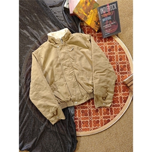 网 巴恩风工装外套棉服男士短款r立领美式夹克冬季上衣B113-P118图片
