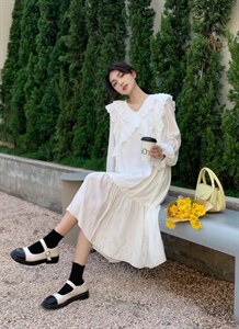 春夏连衣裙图片