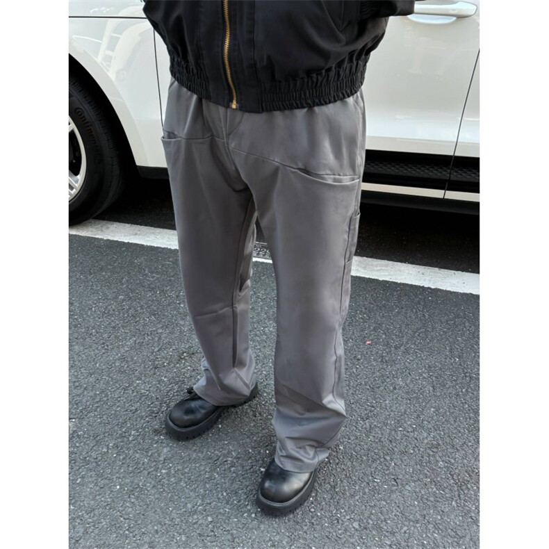 2026年秋季新款港风美式vibe潮流高品质直筒休闲裤男ZK3834-P45，男装休闲裤，星座313A(原308A-2)