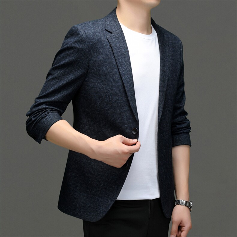 6618-1秋冬新款男士西服商务休闲男装通勤外套P143,男装西服,电商B360