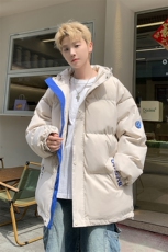 冬季宽松/连帽休闲外套潮加厚棉衣XZ102B-1M2305-P125，男装棉衣，星座102B-1