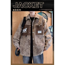网络图现货潮牌牛仔男装休闲衬衫JK001M-4XL-P685XL-8XL-P70，男装衬衫，星座715-7
