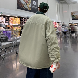 2022外套男秋冬韩版潮流潮牌棉服男休闲百搭上衣棉衣M0814-P85图片
