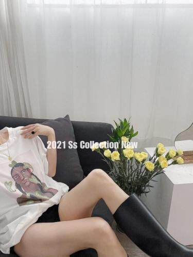 纯棉Ｔ多图现货，女装，G