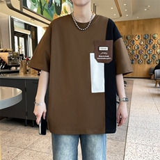 25170-特P40夏季休闲时尚T恤男短袖打底衫青少年潮牌短袖T恤，男装T恤，电商D310B