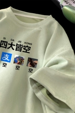 量大优供视频重磅麂皮绒短袖t恤男JT525-特p19，男装T恤，电商B371