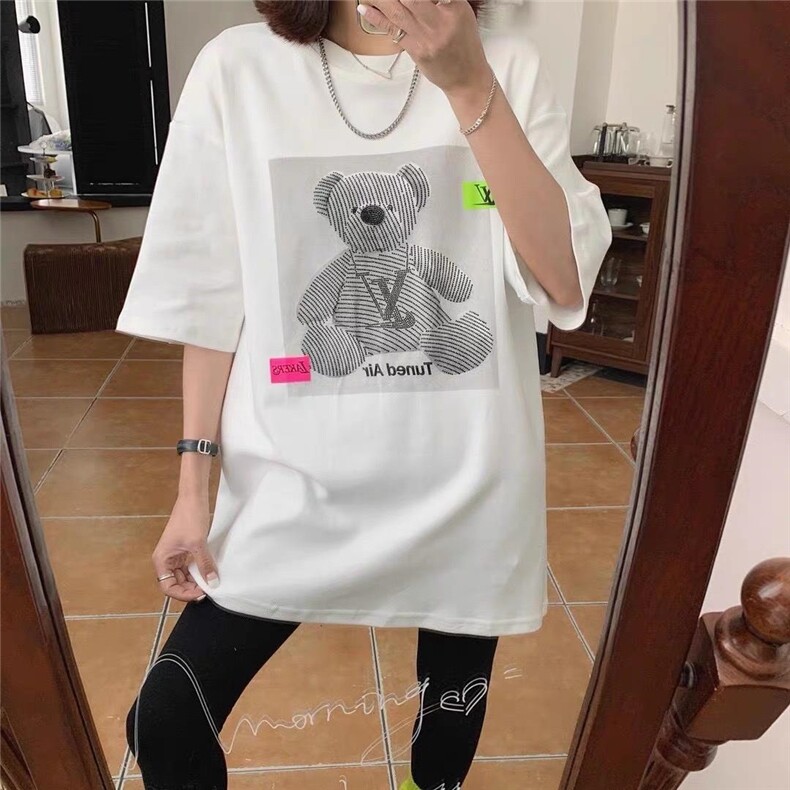 2021春季小熊T，女装，曼希野