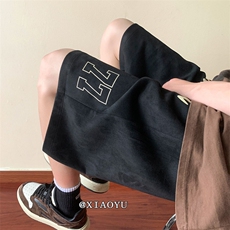 XZ616夏季新款麂皮绒发泡短裤休闲裤TY846P45控55，男装牛仔裤，星座512A（原616）