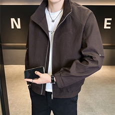 2026新款春季夹克外套男款痞帅高级感休闲衣服A313-26809-P115，男装夹克，电商A313