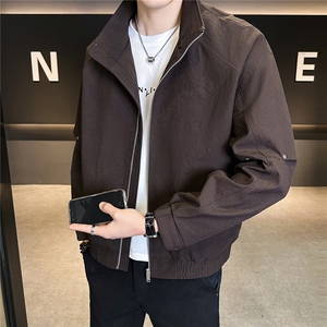 2026新款春季夹克外套男款痞帅高级感休闲衣服 A313-26809-P115图片