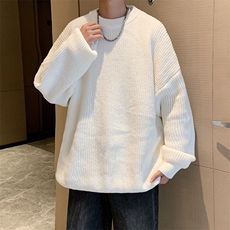 毛衣慵懒潮牌ins嘻哈时尚保暖宽松针织衫MY05684-P50，男装针织衫/毛衣，星座308B-2