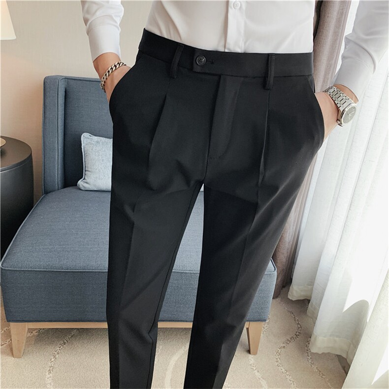 男士休闲西裤小脚修身长裤XK676/P75,男装西裤,电商A213