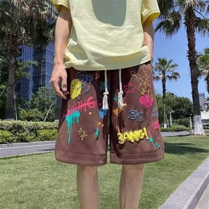 运动短裤男夏季篮球裤子宽松休闲五分裤外穿沙滩 D10图片