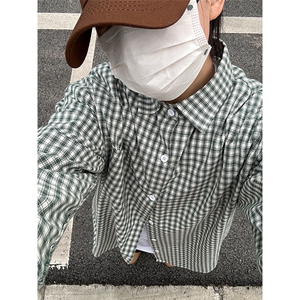 2026春夏新款千鸟格格子长袖衬衫高品质 现货 CS067-P40图片